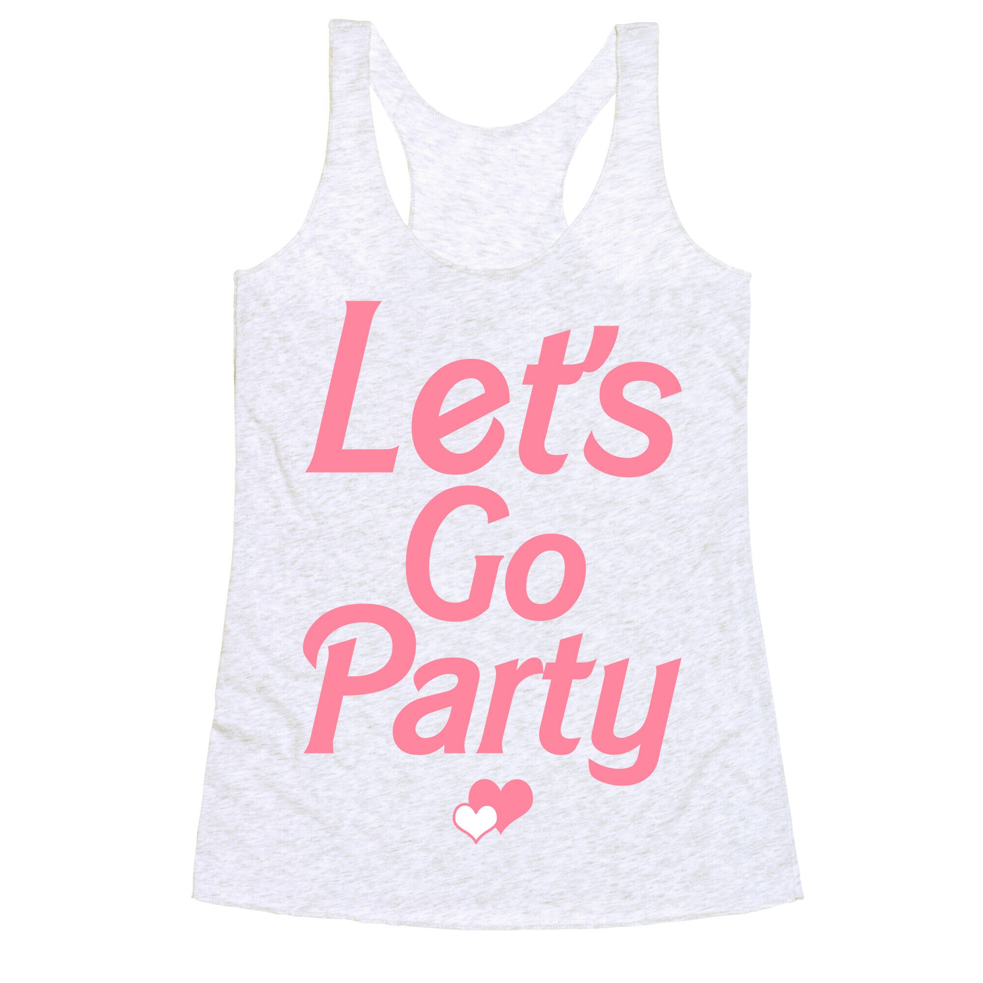 Let's Go Party Racerback Tank